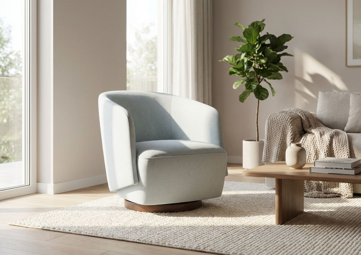 Tessa Manual Recliner Swivel Chair