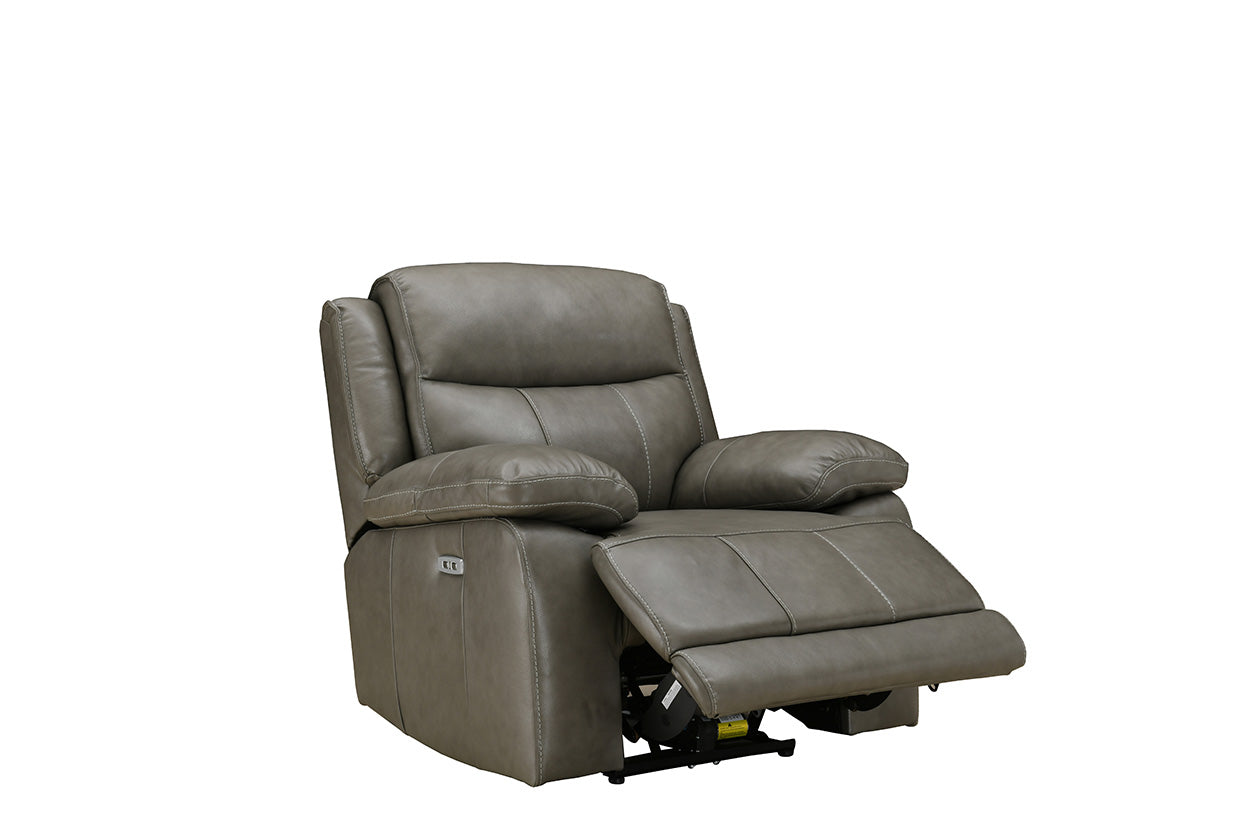 Montana Luxury Armchair with Power Recliner & Adjustable Headrest - Contemporary Comfort