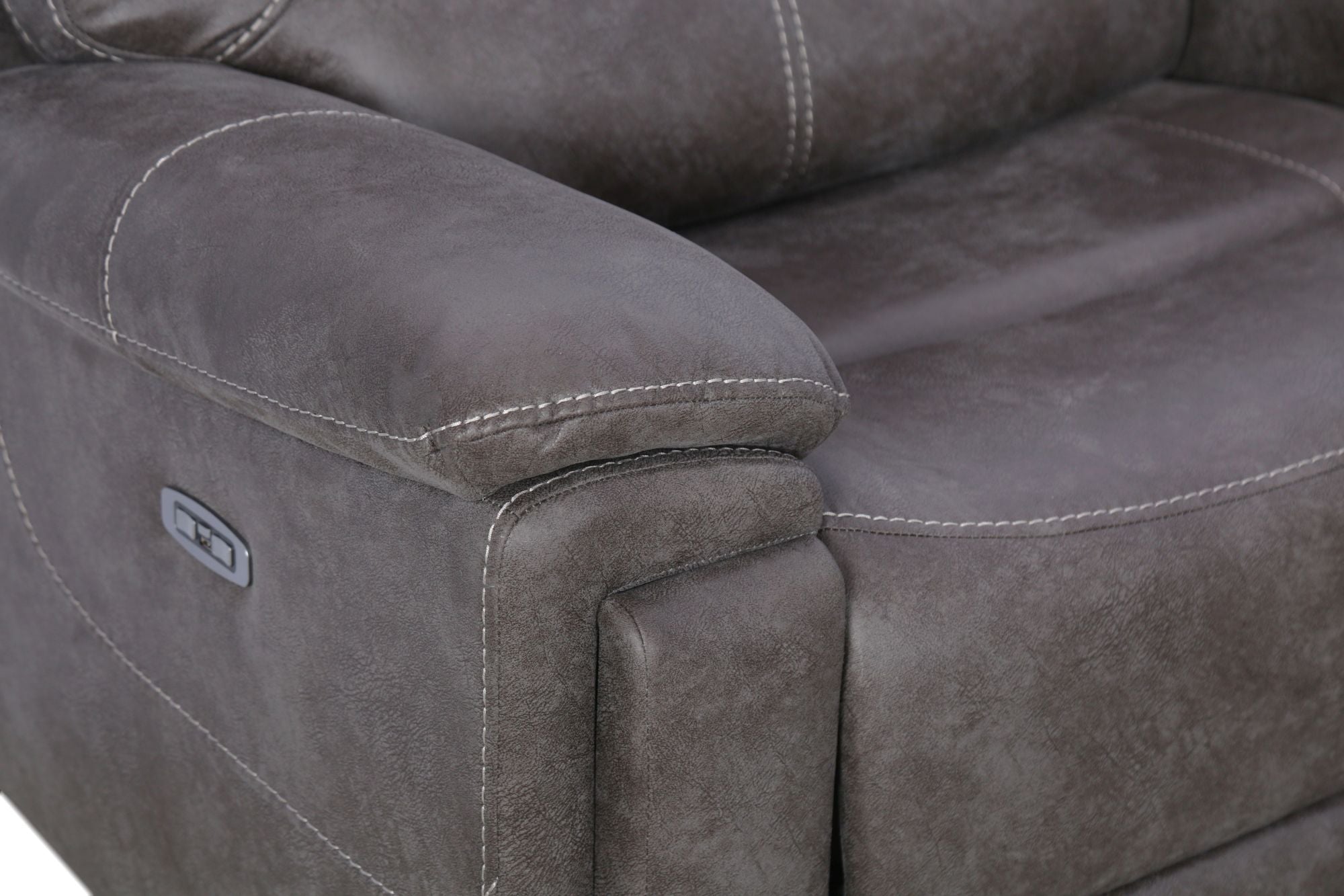 Brentor 3 Seater Electric Recliner Sofa with Power Headrest