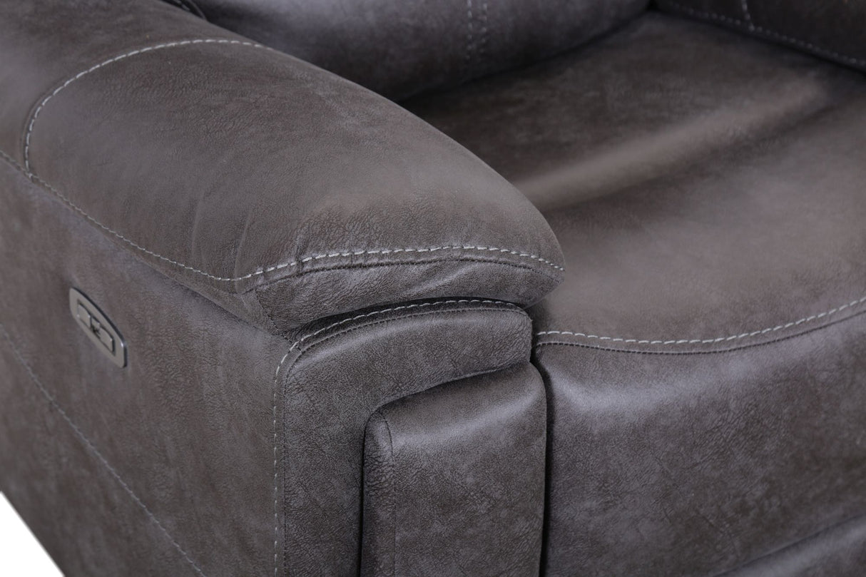 Close up of the Brentor Corner Recliner Sofa