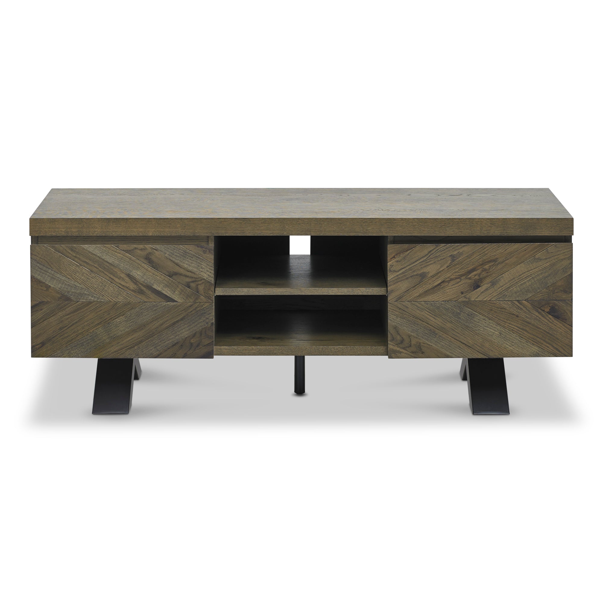Elliot Fumed Oak Entertainment Unit