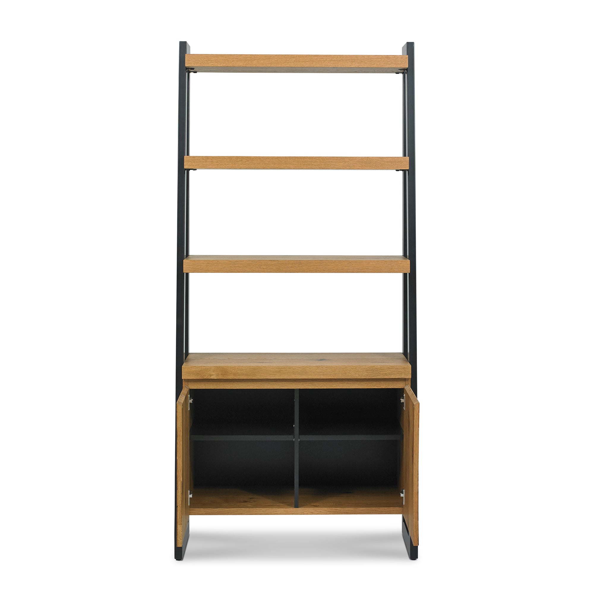 Elliot Rustic Oak Open Display Unit