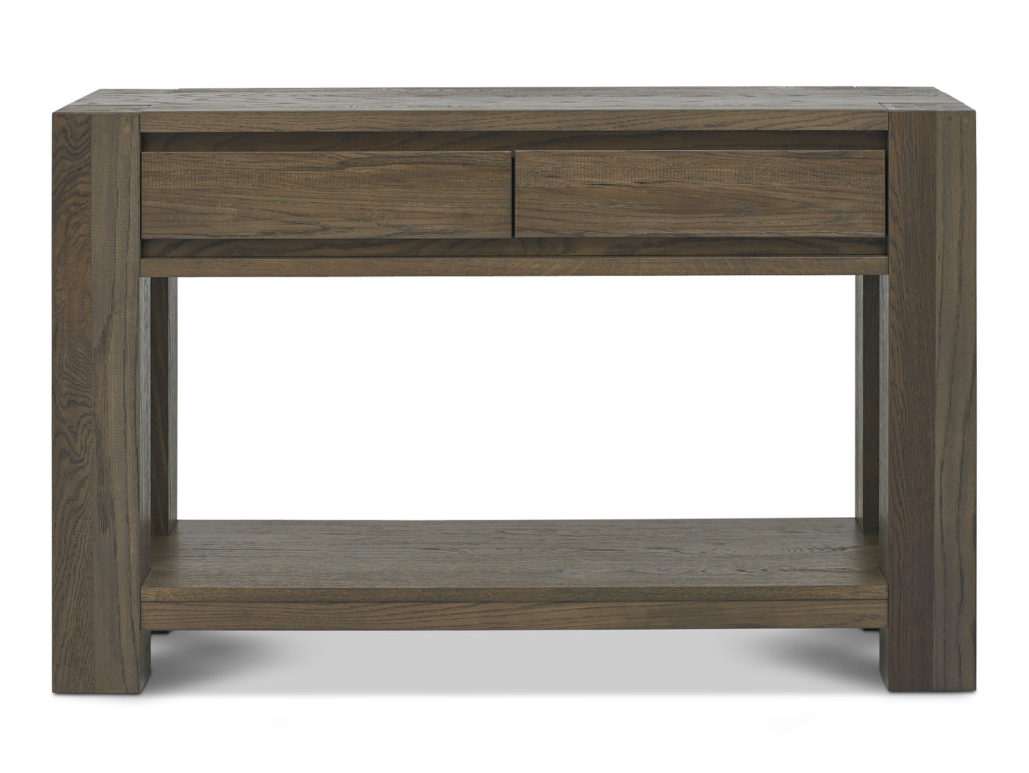 Landon Fumed Oak Console Table