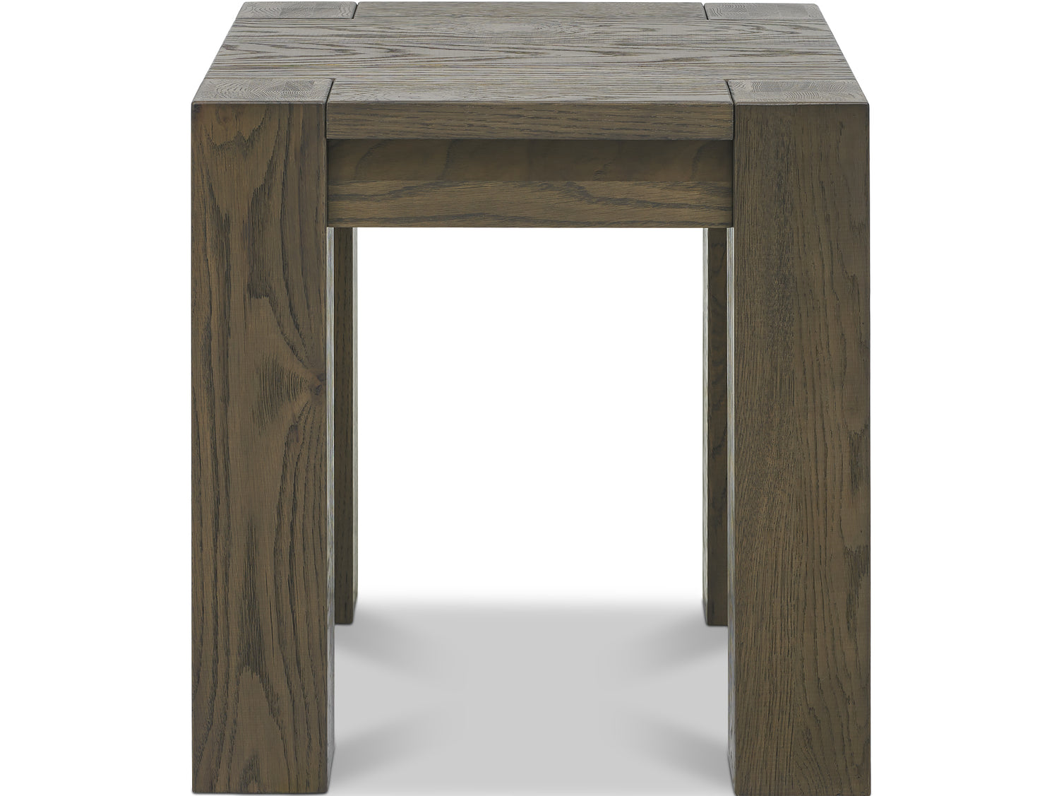 Landon Fumed Oak Lamp Table