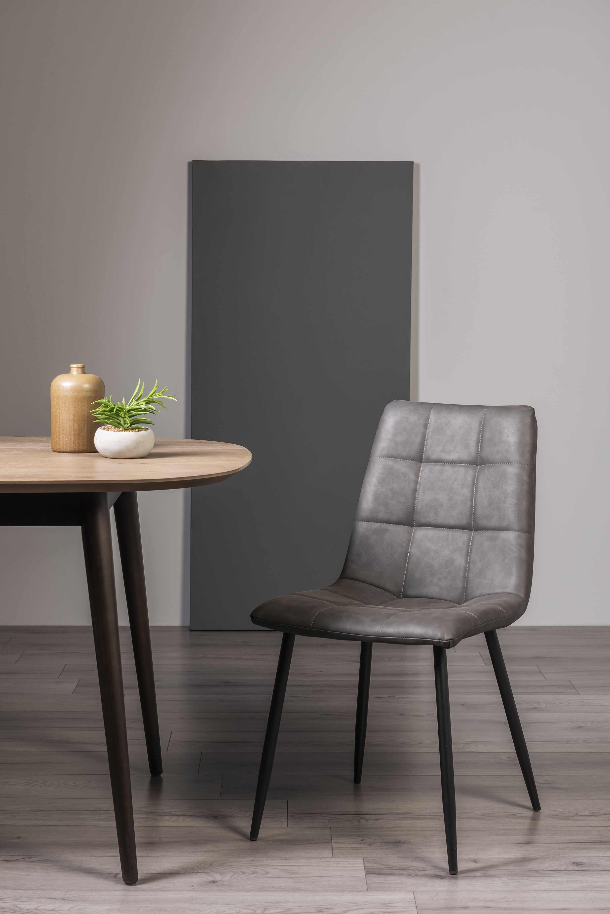 Tenna Dining Chairs (Pair) Grey