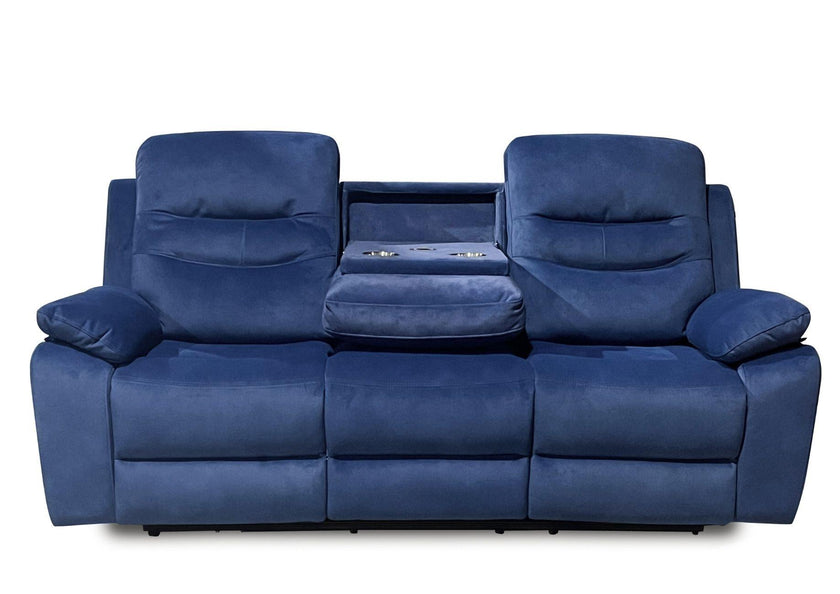 Vito 3-Seater Power Recliner with Drop-Down Table