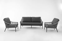 Marra Garden 3 Seater and 2 x Chair Sofa Set