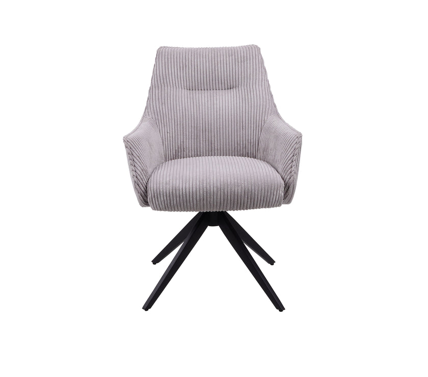 Bianca 360° Auto-Return Swivel Dining Chair