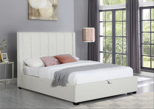  Angled view of the Savoy Ottoman Bed Frame in a room