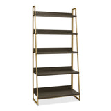 Lindos Fumed Oak Open Display