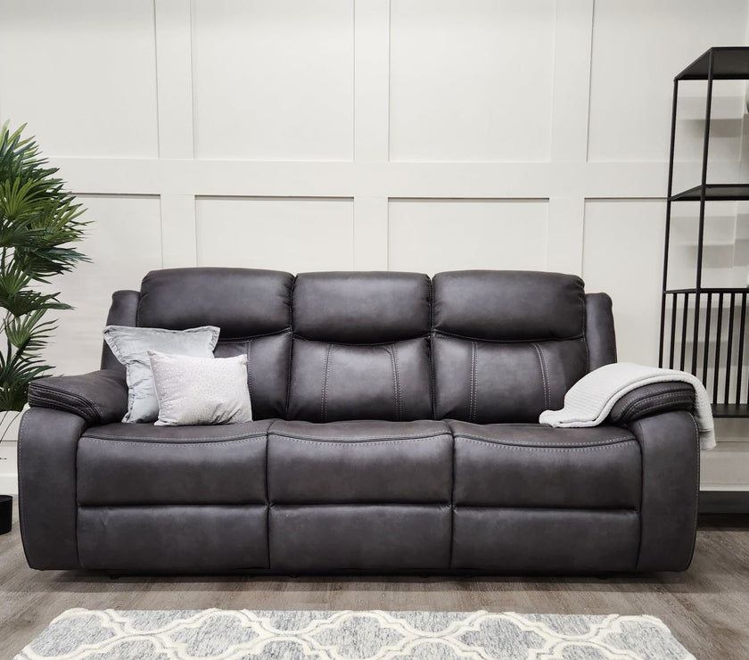 Image of the Lotus 3 Seater Recliner Sofa