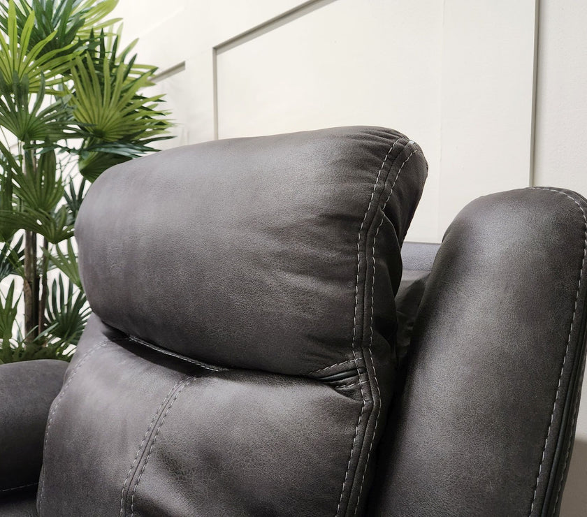 Close up of the Lotus Recliner Armchair