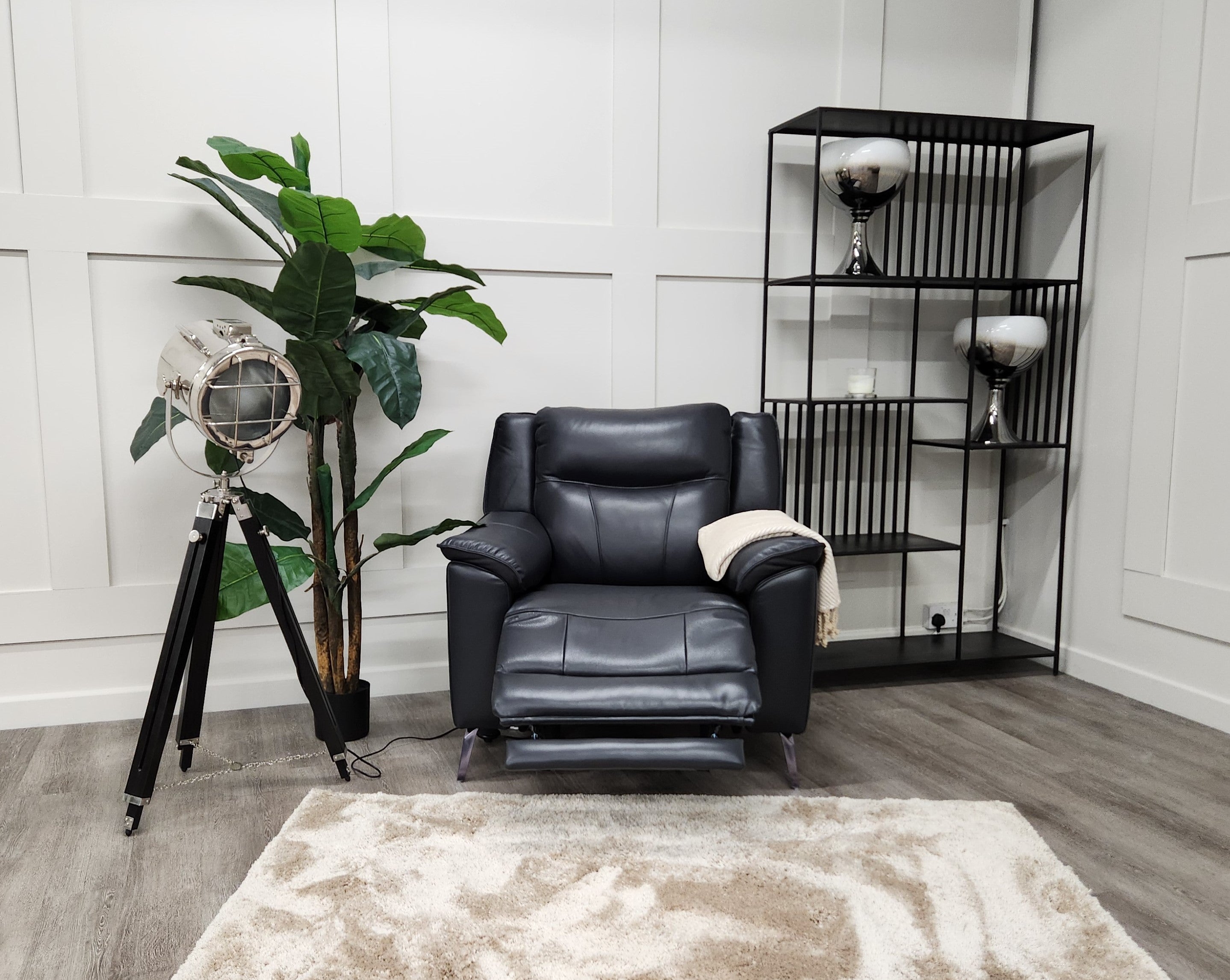 Leather chairs for store sitting room