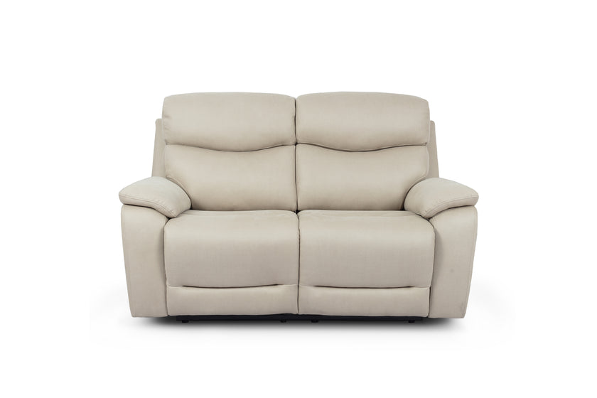 Front view of the Nice 2 Seater Recliner Sofa 