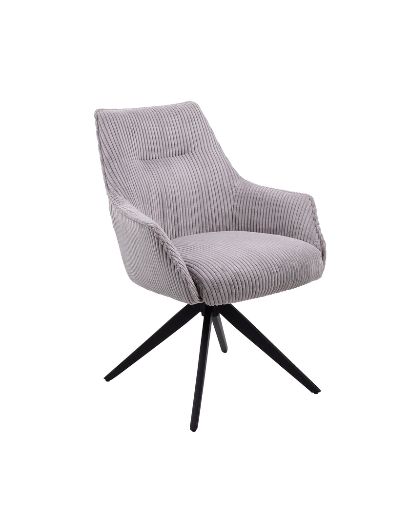 Bianca 360° Auto-Return Swivel Dining Chair