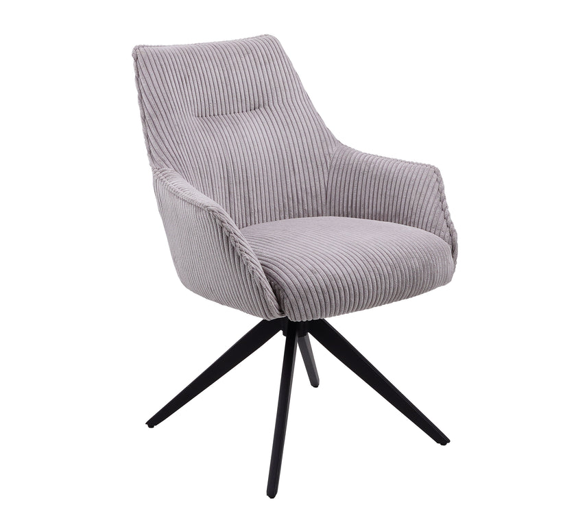 Bianca 360° Auto-Return Swivel Dining Chair