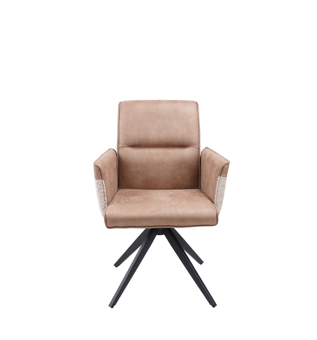 Nora 360° Auto-Return Swivel Dining Chair