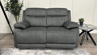 New Vermont 2 Seater Recliner Sofa with USB and Power Headrest