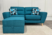 Image of the Felix 2 Seater Sofa and stool