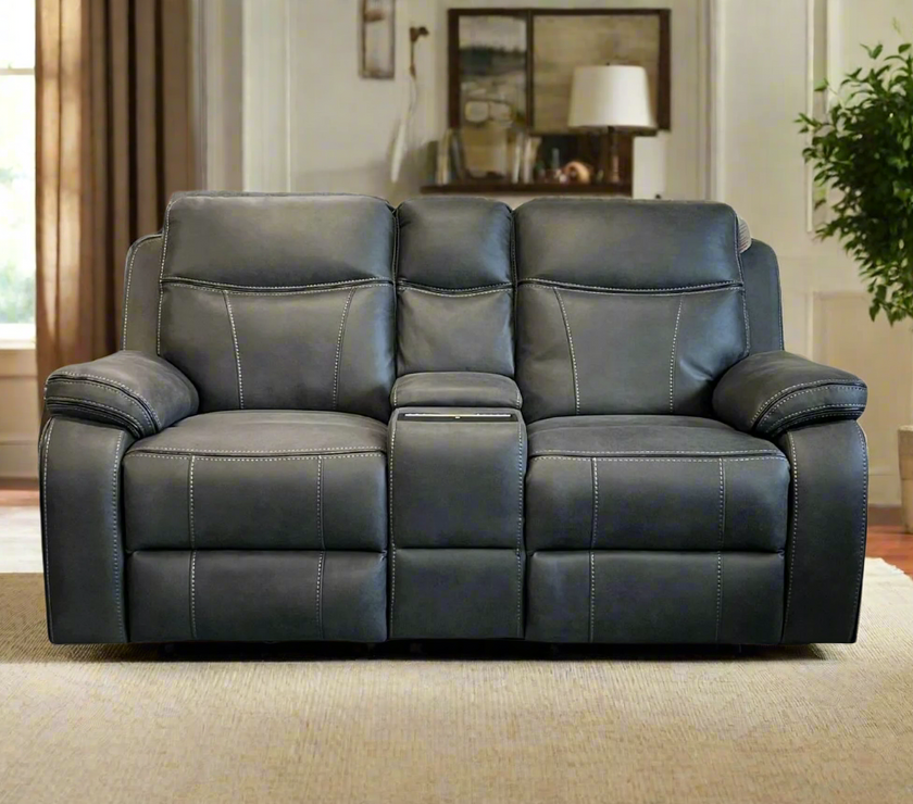 Diablo 2 Seater Sofa with Console