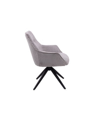 Bianca 360° Auto-Return Swivel Dining Chair