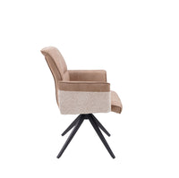 Nora 360° Auto-Return Swivel Dining Chair