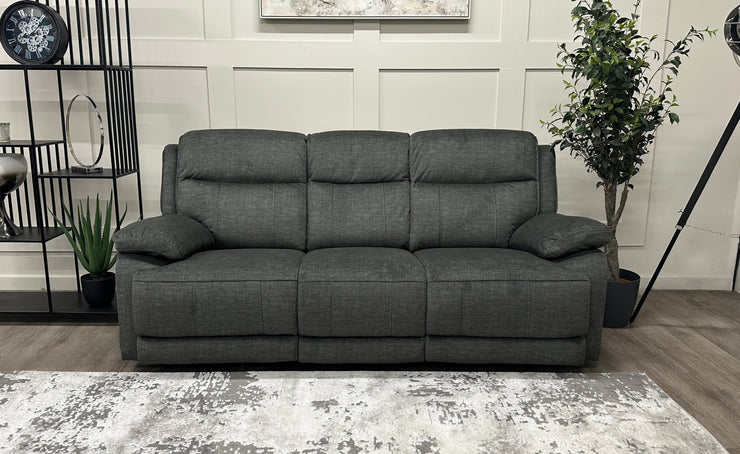 New Vermont 3 Seater Recliner Sofa with USB and Power Headrest