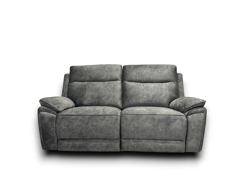 Osaka 3 Seater Power Recliner Sofa - Grey