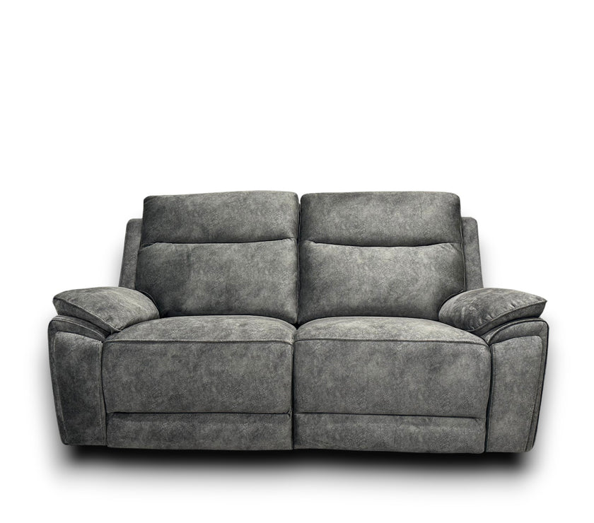 Osaka 3 Seater Power Recliner Sofa - Grey