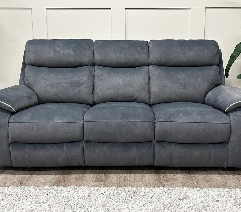 Naples 3 Seater Recliner Sofa with USB