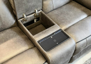 Diablo 2 Seater Sofa with Console
