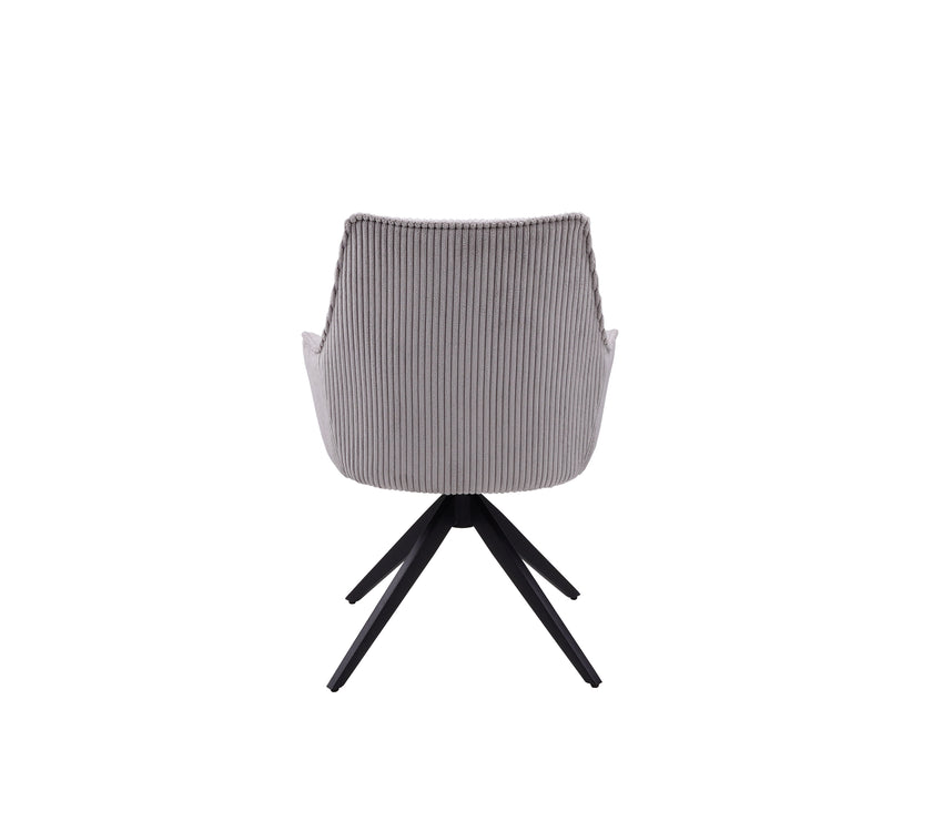 Bianca 360° Auto-Return Swivel Dining Chair