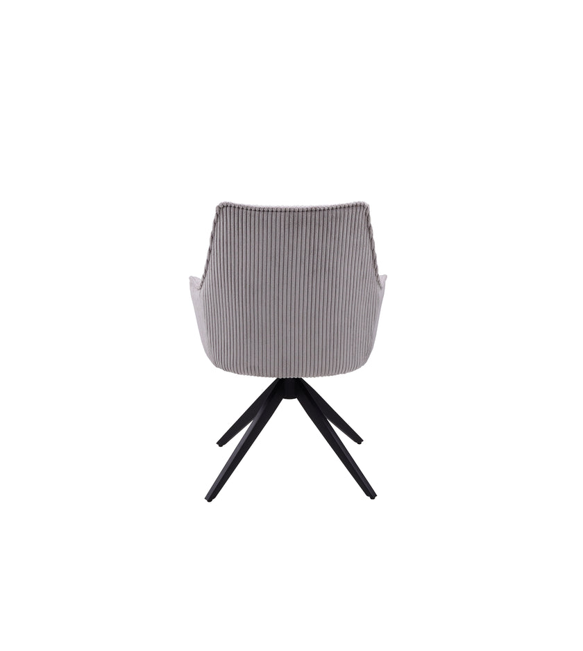 Bianca 360° Auto-Return Swivel Dining Chair