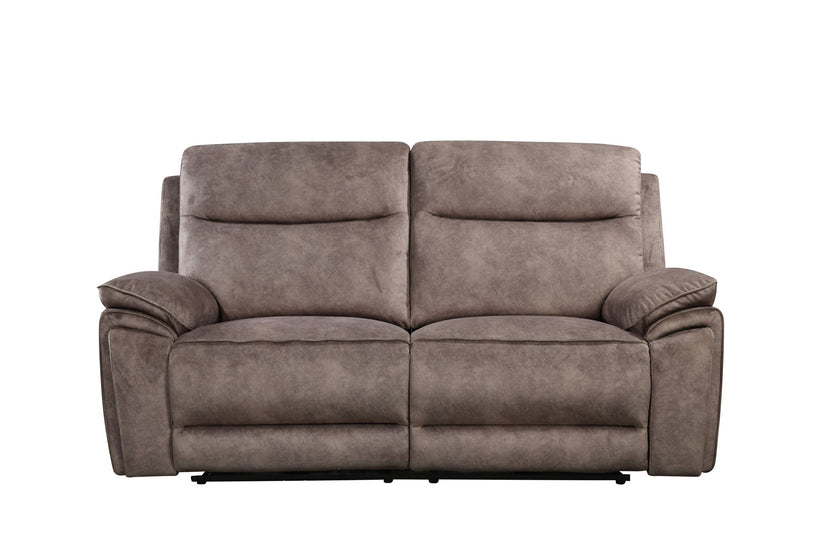 Front view of the Osaka 3 Seater Recliner Sofa