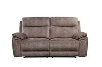 Front view of the Osaka 3 Seater Recliner Sofa