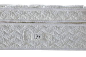 Side view of the Pearl Pocket sprung Mattress