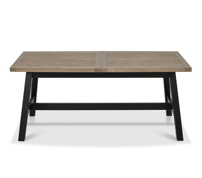 Front view of the Candice 4-6 Seater Extendable Dining Table