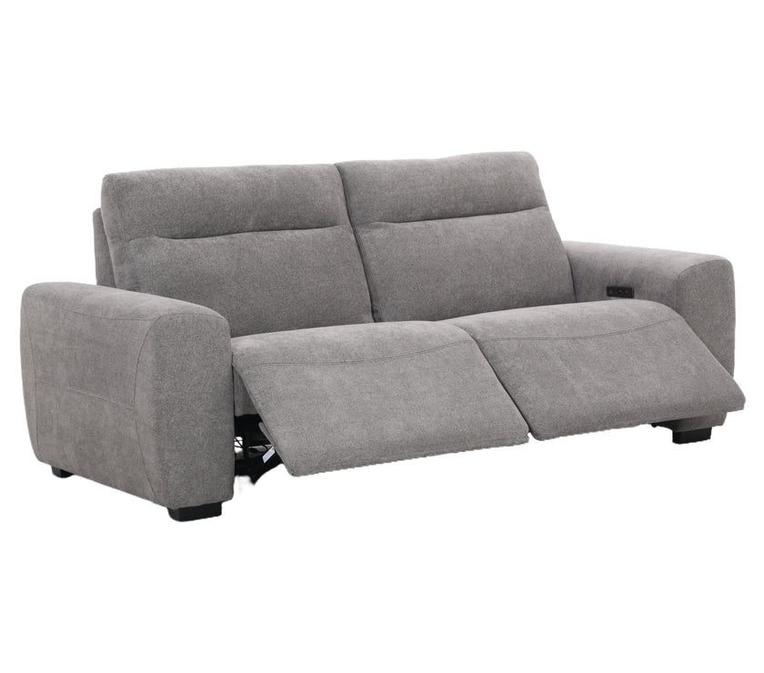 Angled image of the Florida 3 Seater Recliner Sofa in its reclined position
