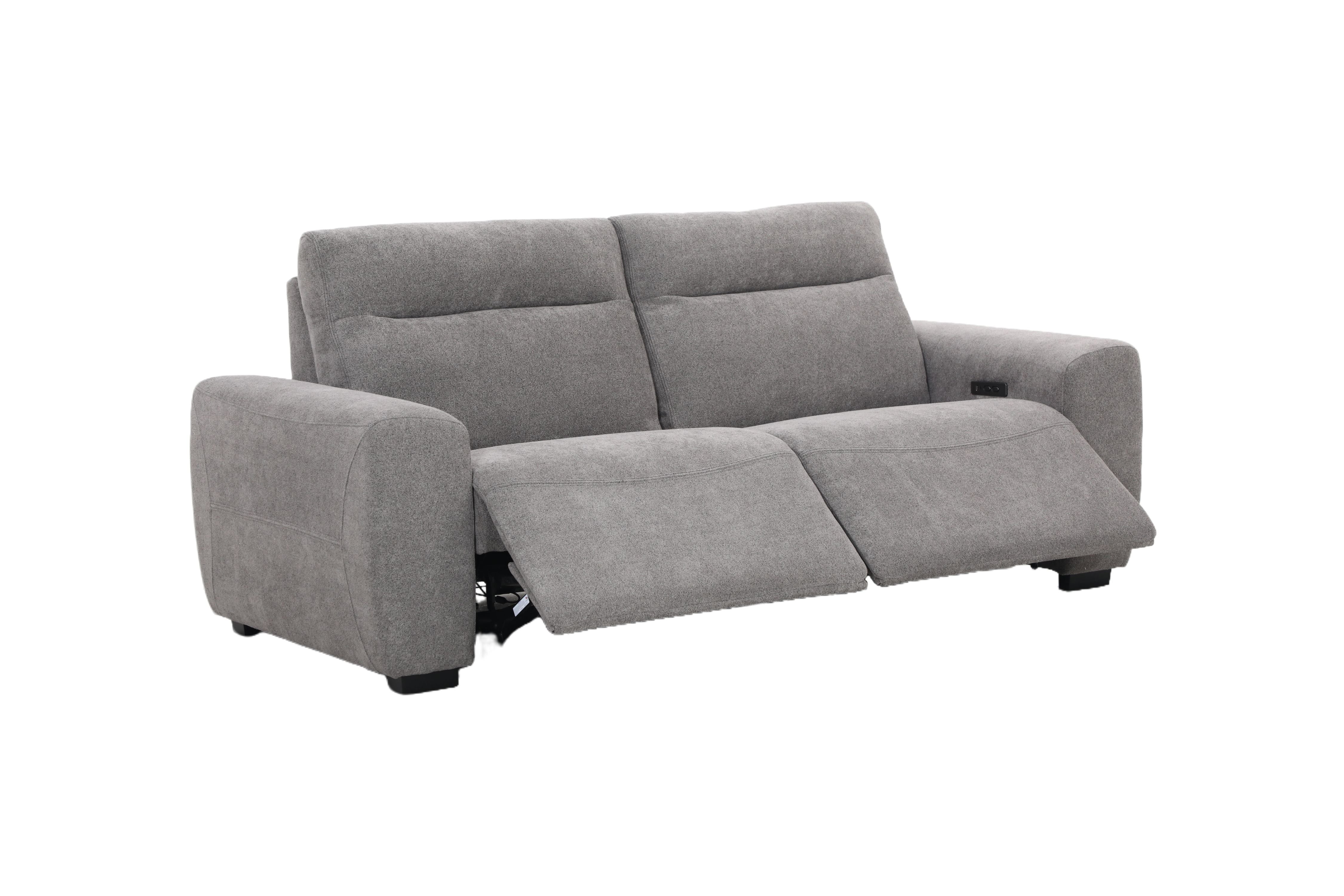 Angled image of the Florida 3 Seater Recliner Sofa in its reclined position