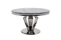 Front view of the Picasso Round Dining Table