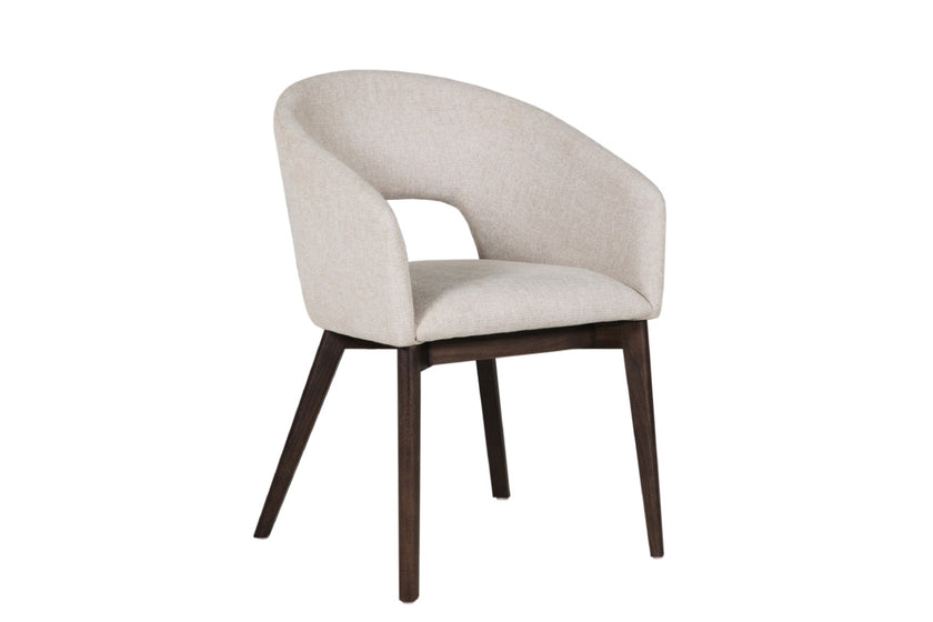 Everest Fabric Dining Chairs - Natural