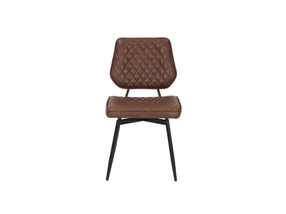 Set of 2 Albany Swivel Dining Chairs