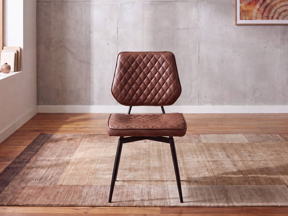 Set of 2 Albany Swivel Dining Chairs