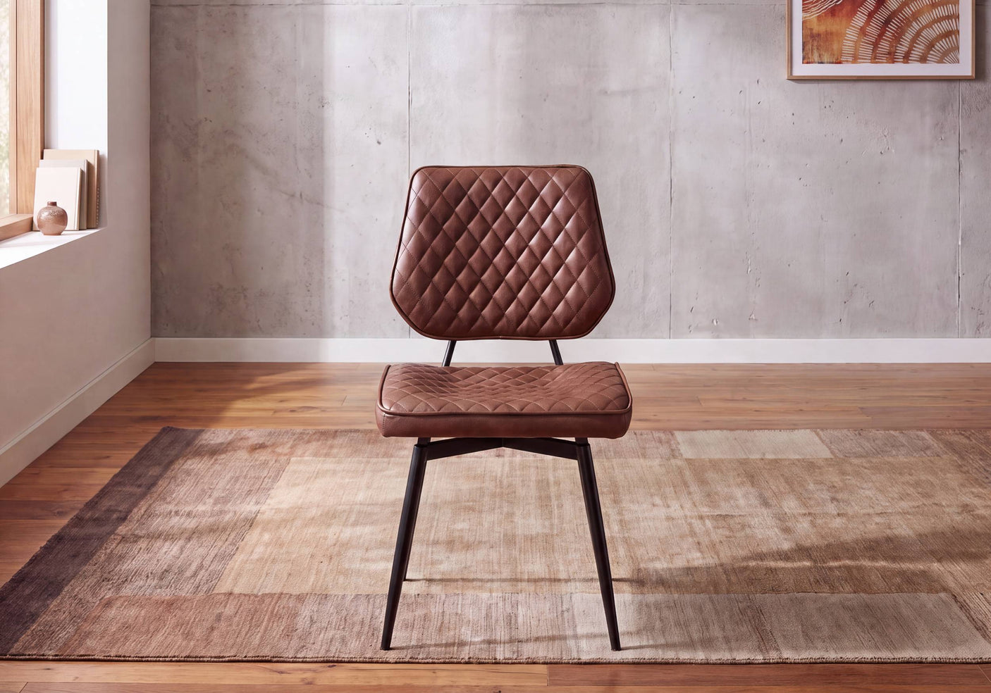 Set of 2 Albany Swivel Dining Chairs