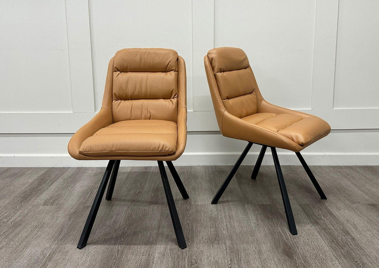 Arnhem Swivel Dining Chairs (Sold in Pairs)