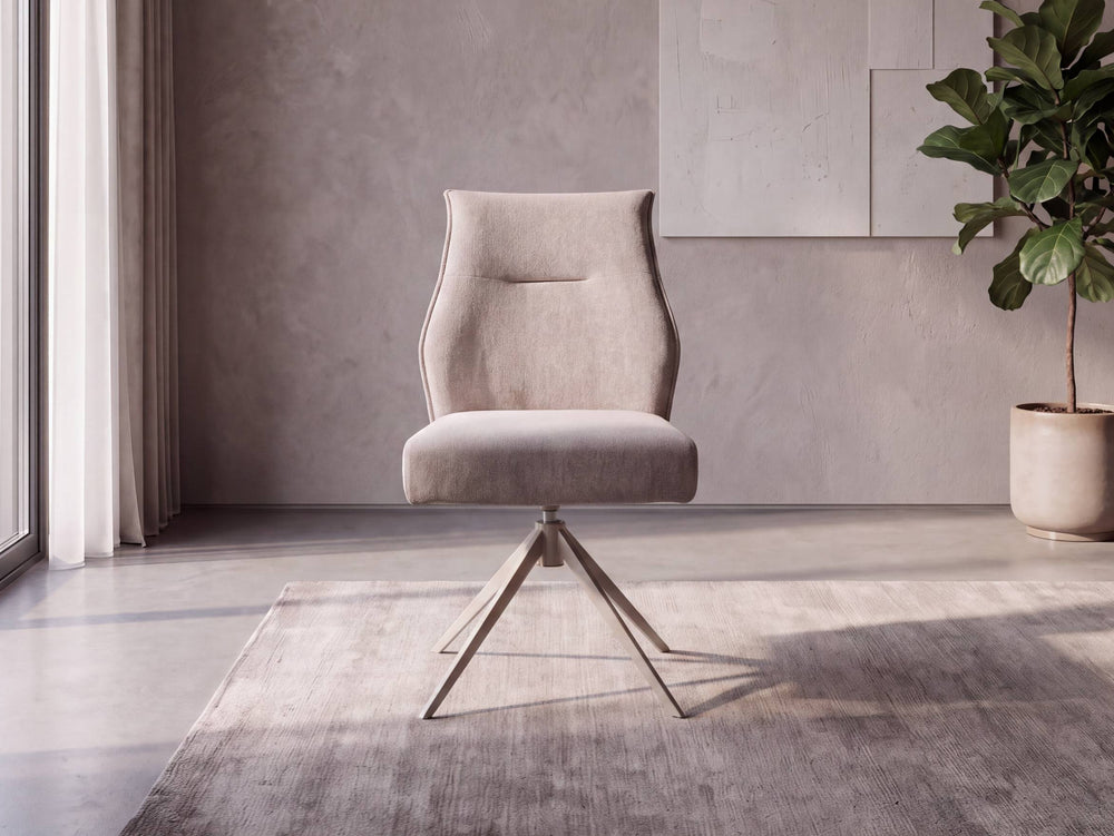 Set of 2 Aspen Swivel Dining Chairs