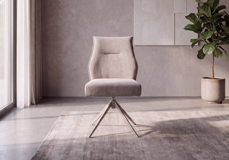 Set of 2 Aspen Swivel Dining Chairs