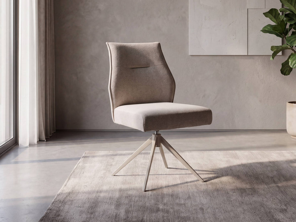 Set of 2 Aspen Swivel Dining Chairs