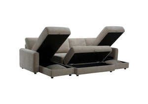 Aurora U-Shape Sofa with Footstool