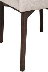 Everest Fabric Dining Chairs - Natural (Sold in Pairs)